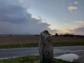 Der Hohe Stein am Döbener Ortseingang.